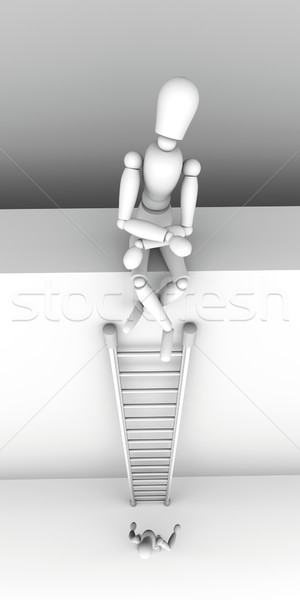Sitting on the top Stock photo © Spectral