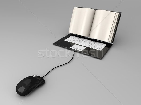 Digital Book Stock photo © Spectral