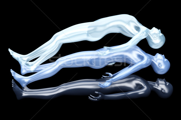 Projection 3D rendu illustration Voyage mort [[stock_photo]] © Spectral