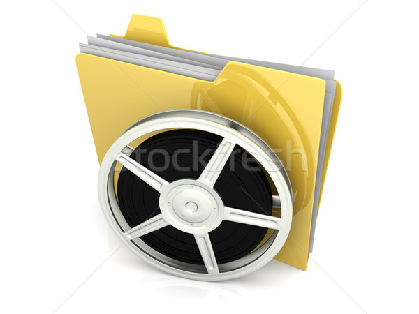 Digital Video Folder		 Stock photo © Spectral
