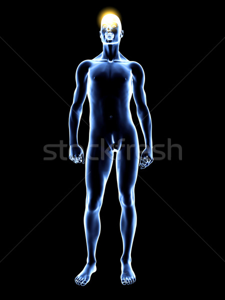 Chakra 3D rendu illustration médicaux santé [[stock_photo]] © Spectral