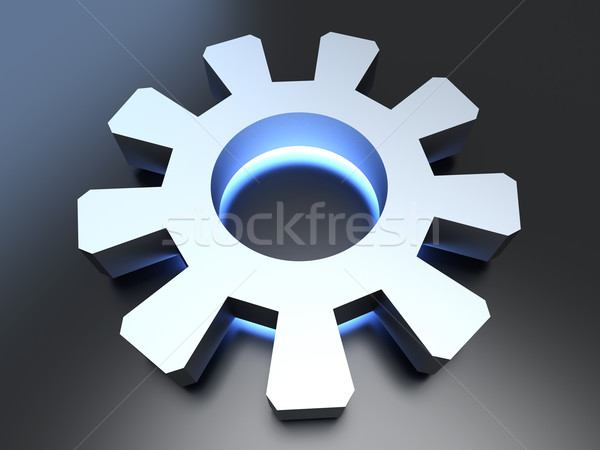 Energia konfiguráció 3D renderelt illusztráció üzlet Stock fotó © Spectral