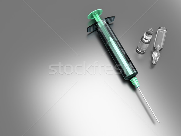 Syringe with Ampules Stock photo © Spectral