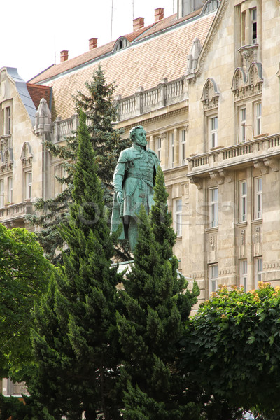 Statue of Istvan Szechenyi in Sopron	 Stock photo © Spectral