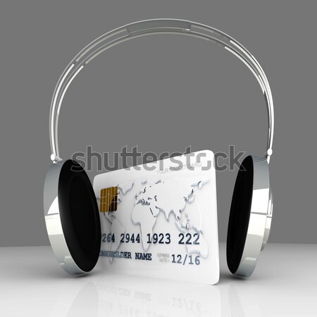 Audio Shopping Stock photo © Spectral