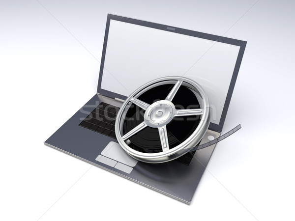 Foto stock: Digital · vídeo · 3D · prestados · ilustração · filme