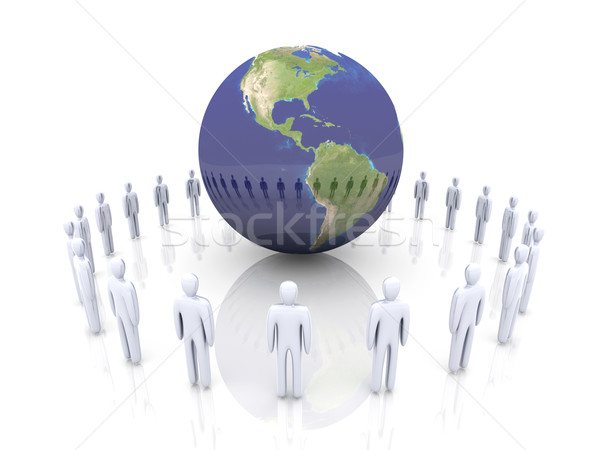 Global Team - Americas Stock photo © Spectral