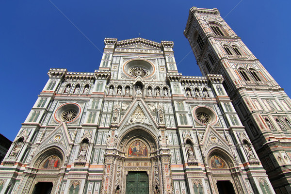 Katedrális Florence bazilika szent virág mikulás Stock fotó © Spectral