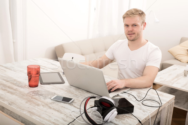 Working at home	 Stock photo © Spectral