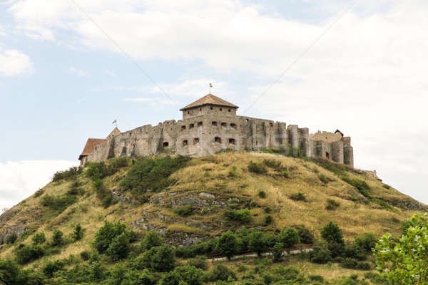 Zamek słynny Węgry Europie budynku Hill Zdjęcia stock © Spectral