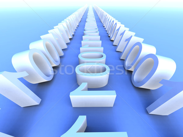 Binary Stream Stock photo © Spectral