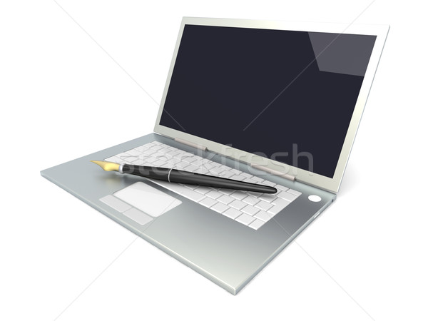 Digital Writer	 Stock photo © Spectral