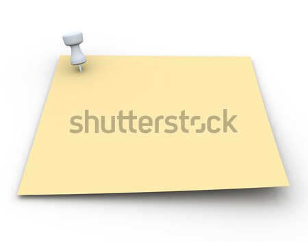 Pinned Note Stock photo © Spectral