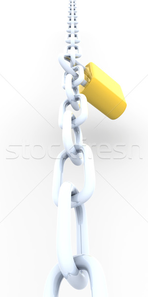 Locked Chain Stock photo © Spectral