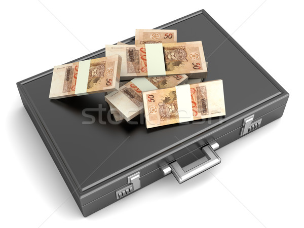 Briefcase with Cash Stock photo © Spectral