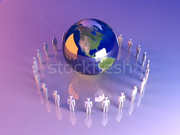 Global Team - Americas Stock photo © Spectral