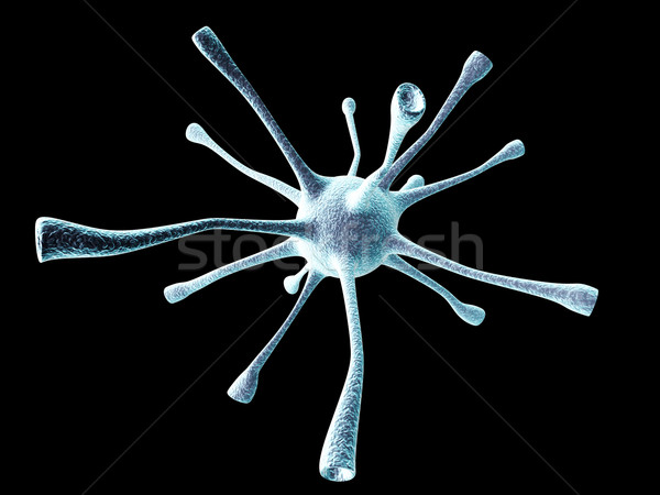 Komórek 3D świadczonych ilustracja naturalnych szorstki Zdjęcia stock © Spectral