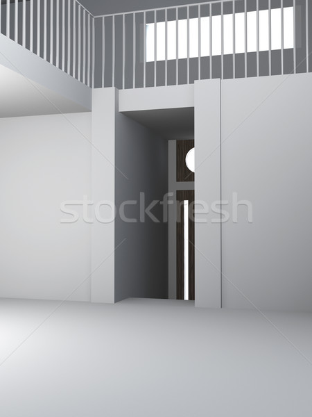 Concrete House Interior
 Stock photo © Spectral