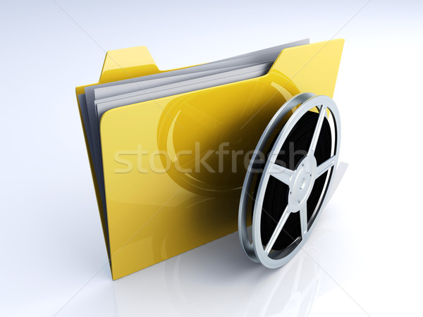Digital Video Folder		 Stock photo © Spectral