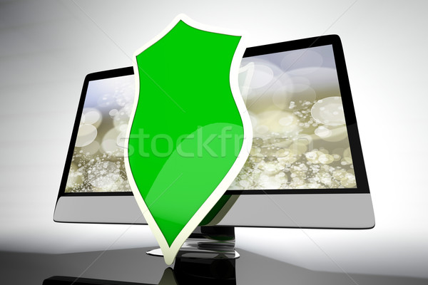 A protected and shielded all in one computer Stock photo © Spectral