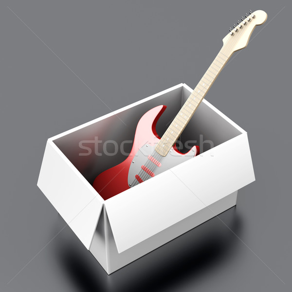 Guitar in a Box	 Stock photo © Spectral
