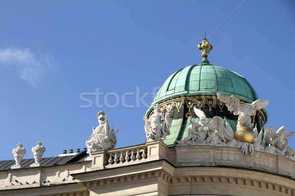 Arhitectura istorica Viena Austria Europa perete Imagine de stoc © Spectral