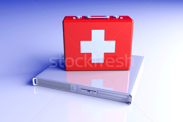 Server first aid Stock photo © Spectral