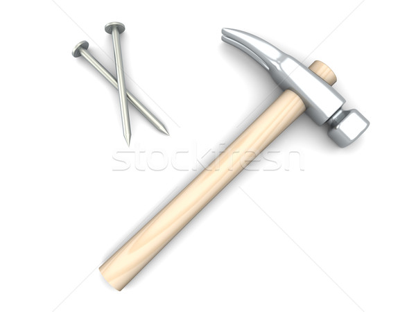 Hammer and Nails Stock photo © Spectral