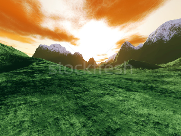 Digital Landscape	 Stock photo © Spectral