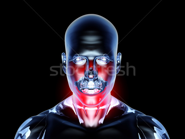 Sore Throat - Anatomy 	 Stock photo © Spectral