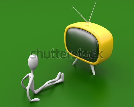 Retro Tv Stock photo © Spectral