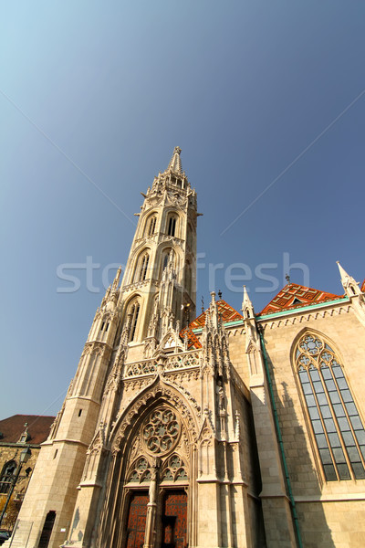The Matthias Church in the Fisher Bastion Stock photo © Spectral
