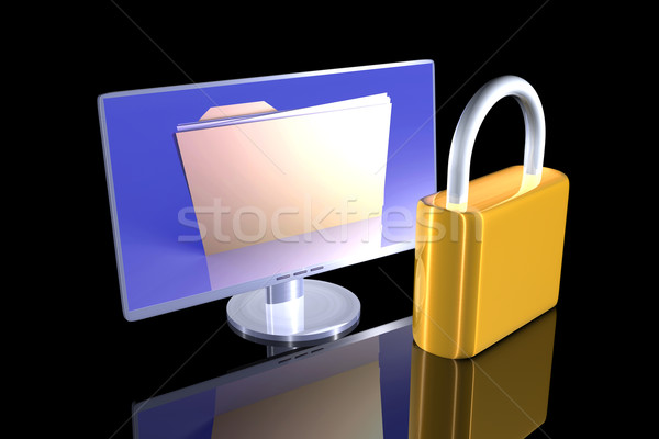 Secure File Stock photo © Spectral