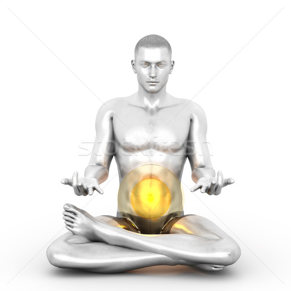 Manipura Meditation	 Stock photo © Spectral