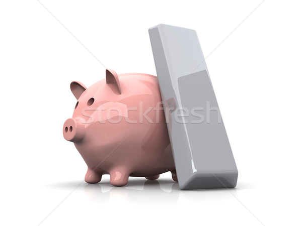 Piggy bank saving Silver	 Stock photo © Spectral