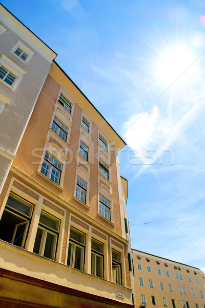 Stockfoto: Historische · architectuur · Oostenrijk · Europa · huis · gebouw · stedelijke