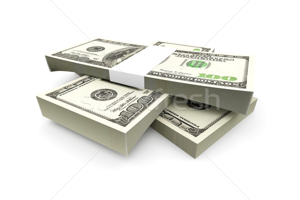 Stock photo: Dollar notes