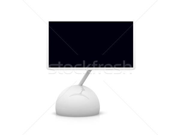 Terv képernyő 3D renderelt illusztráció izolált Stock fotó © Spectral