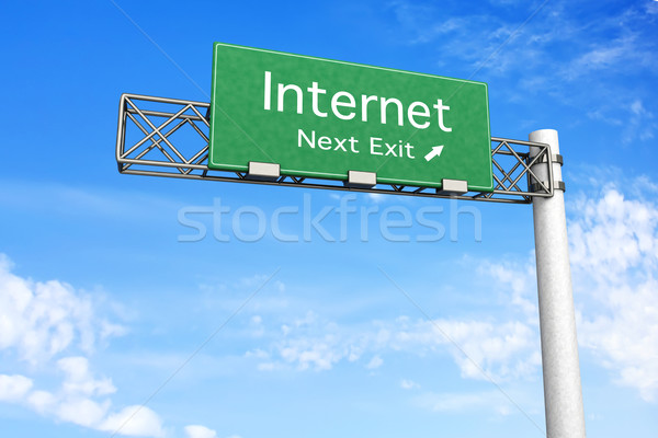 Highway Sign - Internet	 Stock photo © Spectral