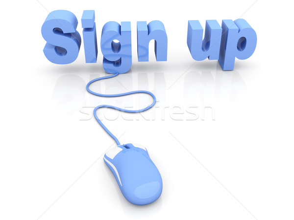 Sign up Stock photo © Spectral