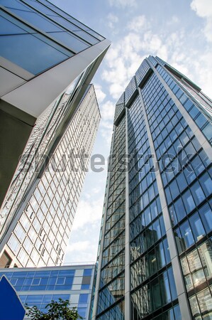 Modern mimari Almanya Berlin ofis şehir inşaat Stok fotoğraf © Spectral