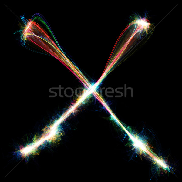 Plasma Letter - X Stock photo © Spectral
