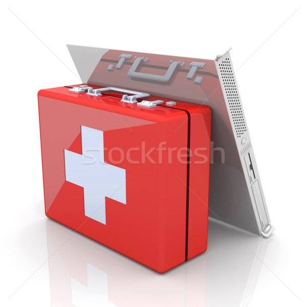 Server first aid		 Stock photo © Spectral