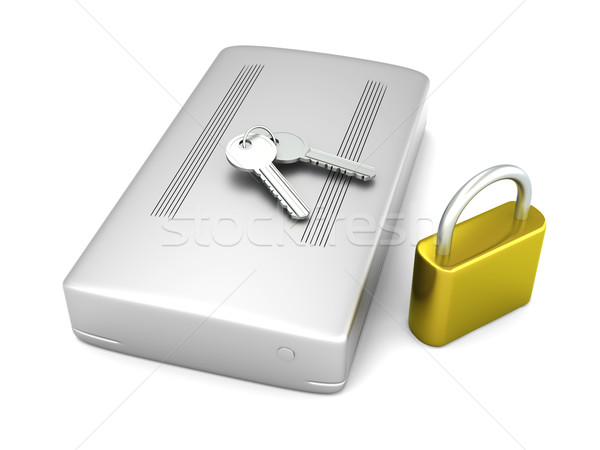 Secure external Hard Drive Stock photo © Spectral