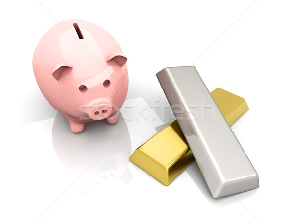 Precious metal savings Stock photo © Spectral