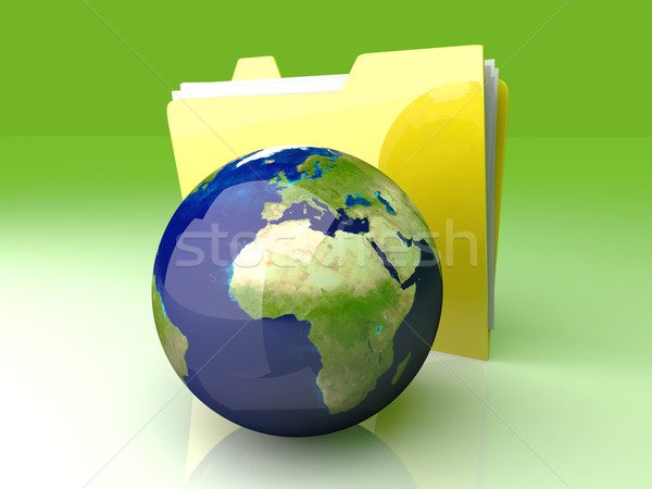Global Folder - Europe	 Stock photo © Spectral