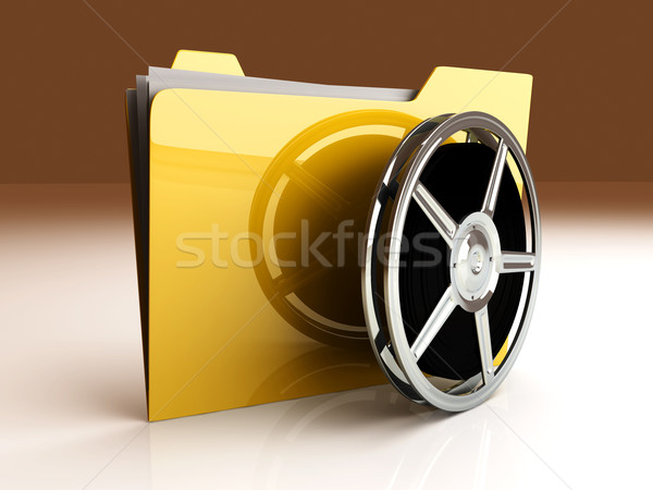 Digital Video Folder		 Stock photo © Spectral