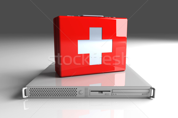 Server first aid			 Stock photo © Spectral