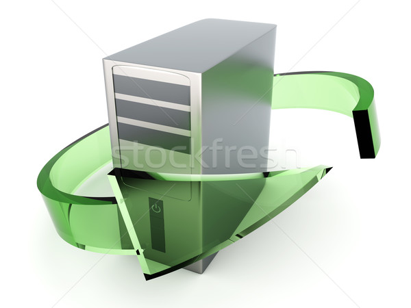 Desktop PC Recycling Stock photo © Spectral