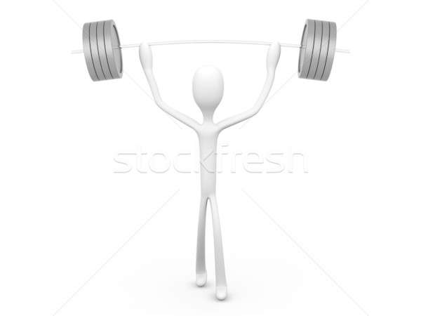 Weight lifter	 Stock photo © Spectral